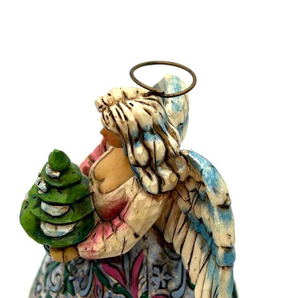 Jim Shore Heartwood Creek Angel Figurine 2006 Landscape Sleeps 4.75"  #4006723 - Picture 7 of 7